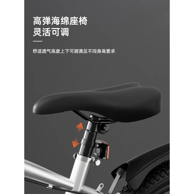 Bicicleta - Bicicleta de montaña de tamaño mediano con frenos de disco dobles y mecanismo de cambio - Bicicleta BMX