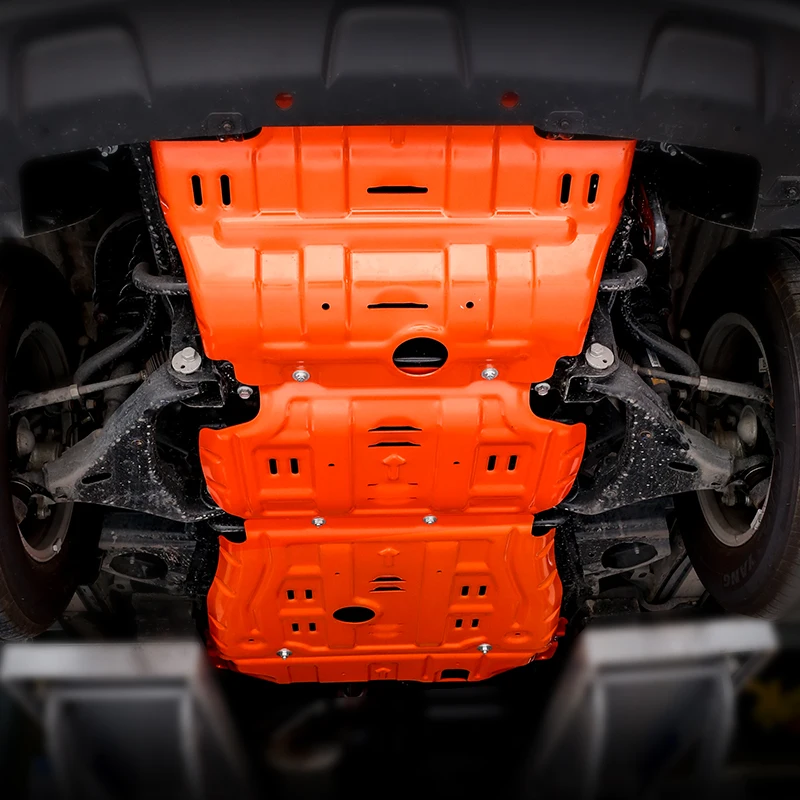 Pelindung Bawah Mobil Off-Road Great Wall Power Cannon/Wingle 5/6/7 Tahun 2021, Pelindung Bawah Mesin/Tangki/Radiator Baja, Pelat Pelindung Aluminium 3D