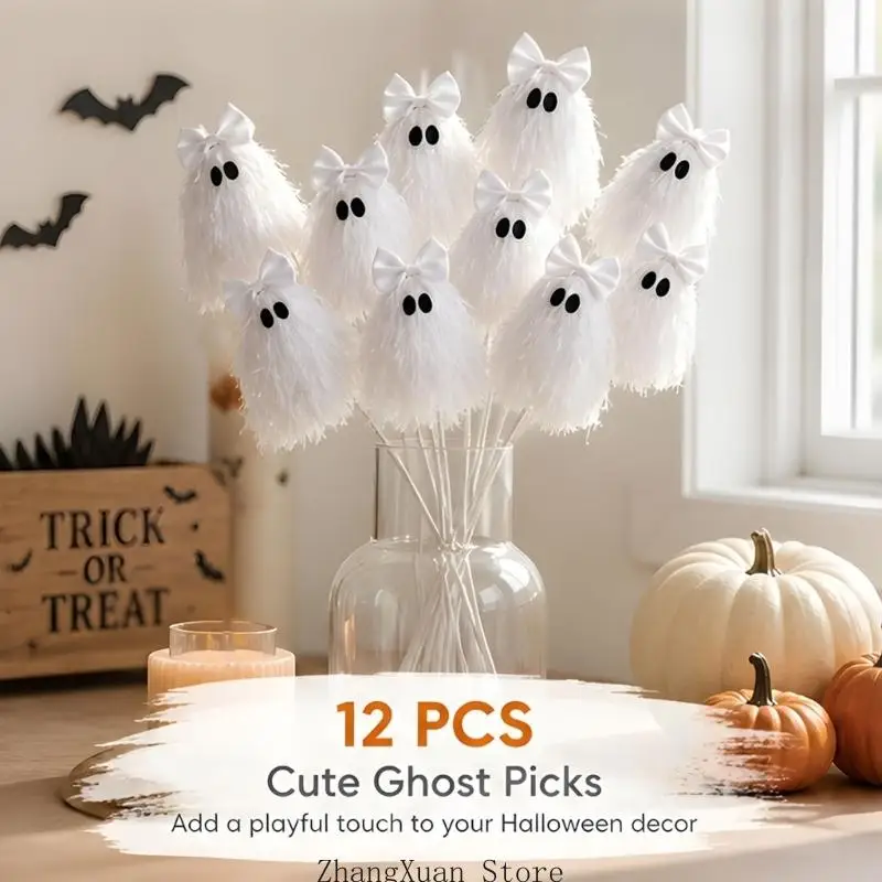 Halloween Home Display Picks für Eingangstische, Vasen-Styling, verwenden Sie 3XUF – Detail 7