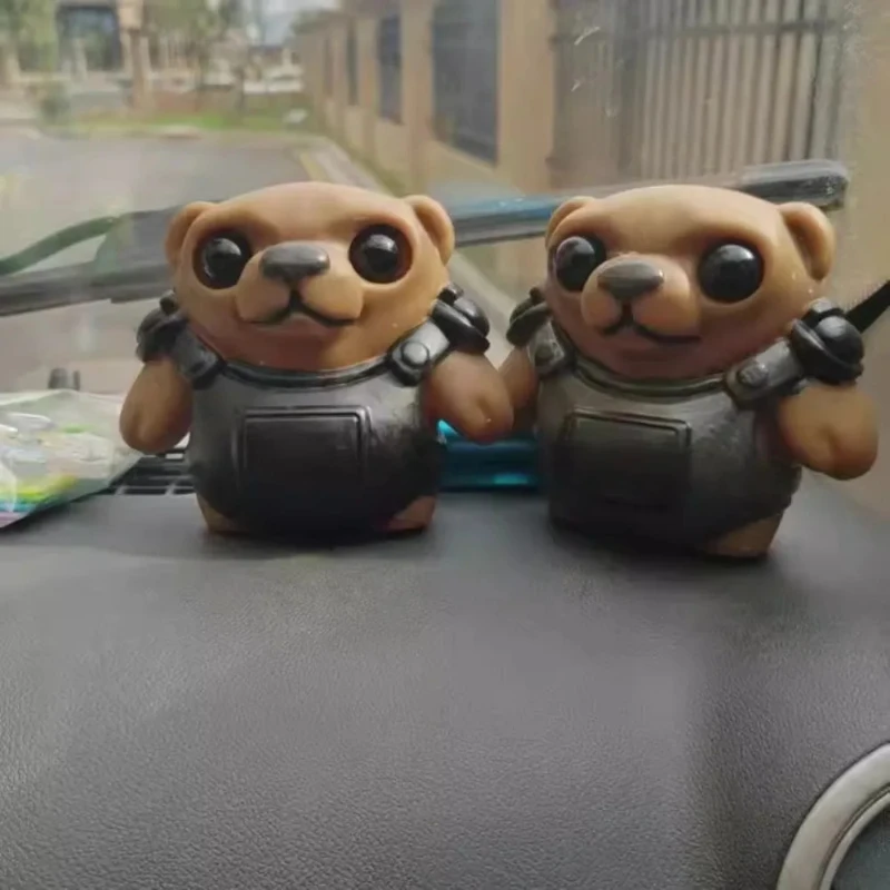 11 cm/4.33in Valorant Squeeze Tactische Beer Kneden Pop 3D Fun Decompressie Spel Randmodel Creatieve Ontspanning Gift speelgoed