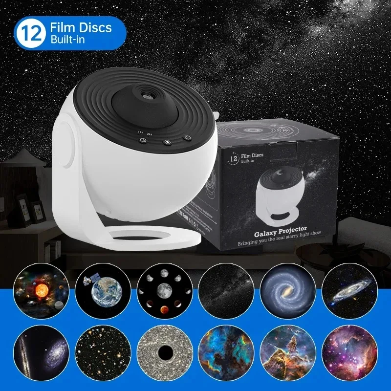 13 in 1 Star Projector, Night Light Galaxy Projector Starry Sky Projector 360° Rotate Planetarium Lamp For Kids Bedroom Deco ﻿