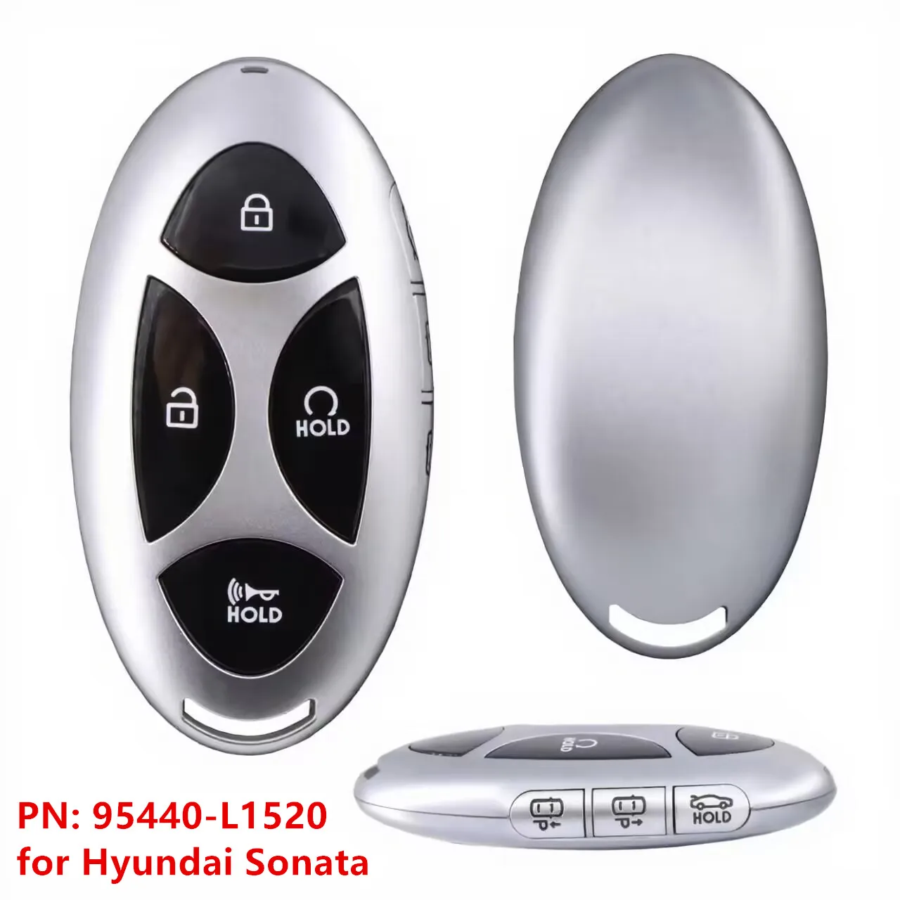 

Замена KEYECU 5/7 кнопок 433 МГц 4A Smart Remote Key FOB 95440-L1510 L1520 L1720 P6040 P6090 для Hyundai Sonata Santa Fe MX5