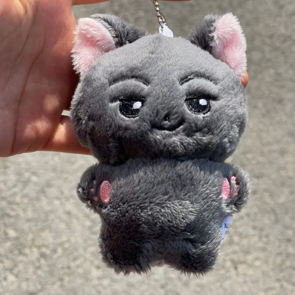 EN Nimalz Nimalz Plush Gifts 10cm Black Cat Jay Plush Keychain Plush Jay Stuffed Animals Children