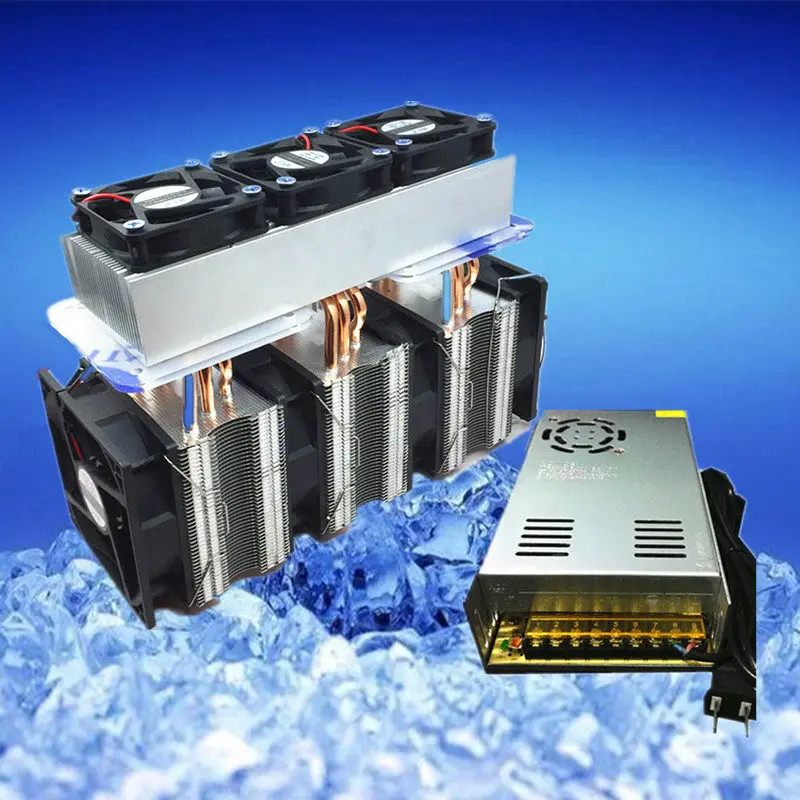 DIY Electronic Refrigerator 210W High-power Refrigerator, Incubator Refrigeration 12v Semiconductor Refrigeration Sheet Cooling