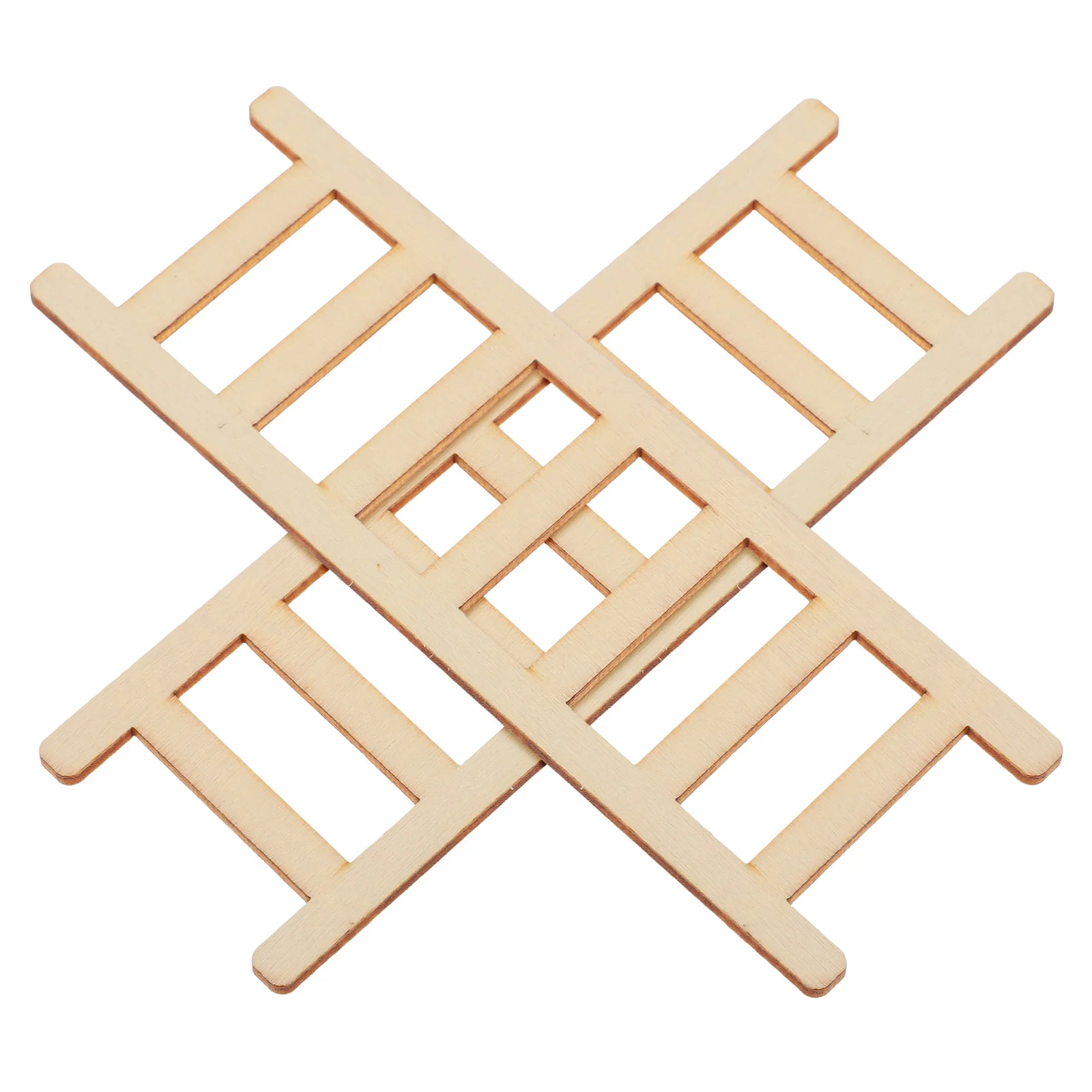 

Creative Mini Wooden Decoration for Dollhouse DIY Landscape Model Kit Figurine Adorable Miniature House Accessory