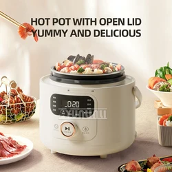 1.8L Electric Pressure Cooker Multifunctional Household Rice Cooker Portable Kitchen Appliance