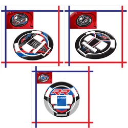 Tapa de tanque de combustible para motocicleta, pegatina 3D para BMW s1000rr S1000 RR HP4 2009-2015 2010 2011 2012 2013 2014 Tankpad