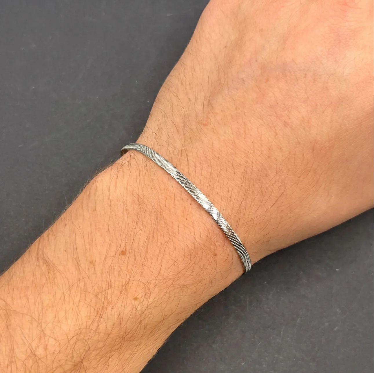 Bracelet chaîne en os de serpent, nouvelle mode, classique, en acier inoxydable, largeur 2.6/4.5mm, bijoux pour hommes et femmes, cadeau