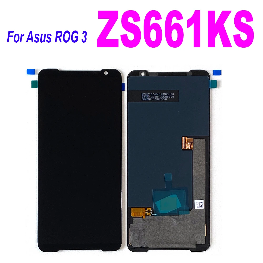 LCD For ASUS ROG Phone 2 Phone 3 Phone 5 ZS660KL ZS600KL ZS661KS ZS673KS LCD Display Touch Screen Digitizer Assembly