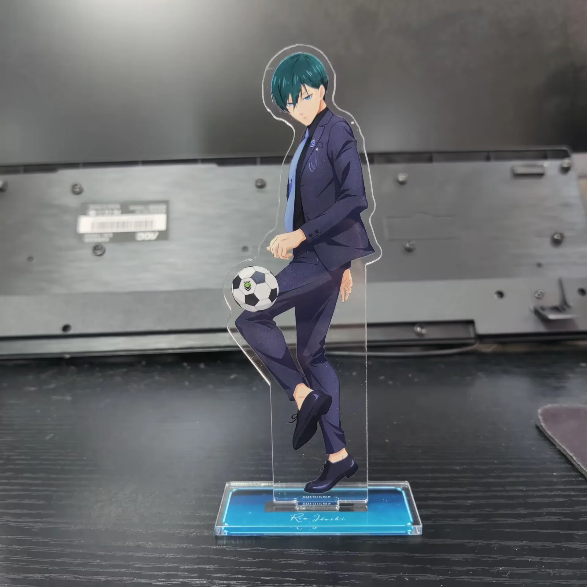 BLUE LOCK Anime Figures Mikage Reo Chigiri Hyoma Cosplay Acrylic Standing Sign Nagi Seishiro Character Model Fans Christmas Gift