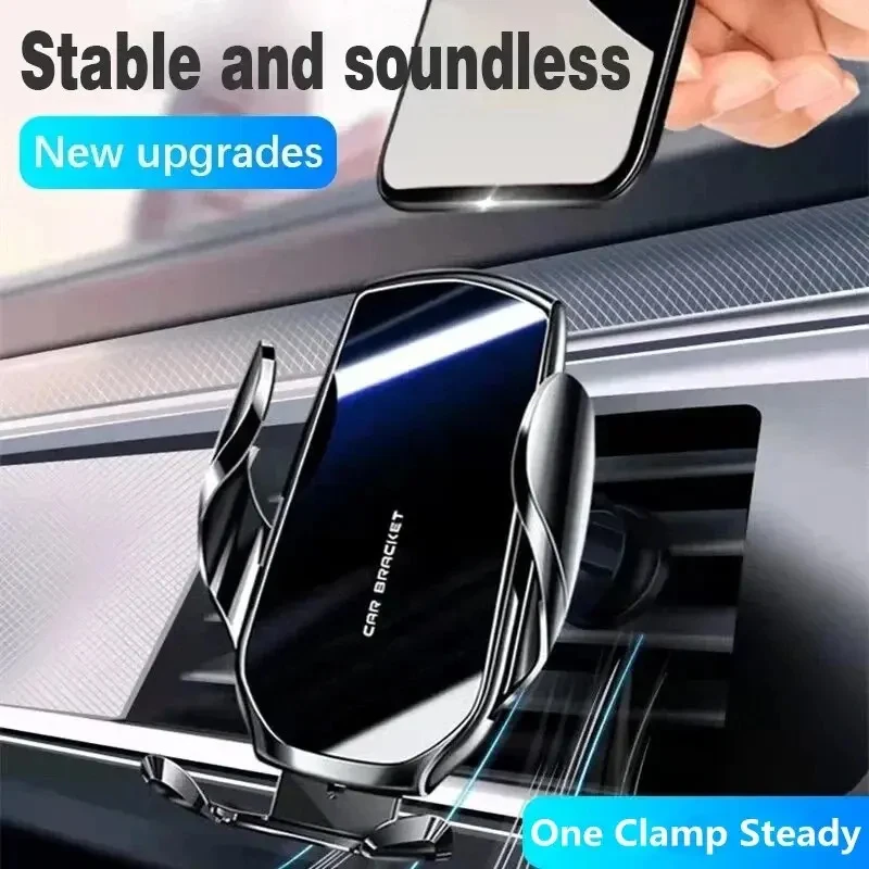 Car Phone Holder Stand Mobile Smartphone Air Vent Gravity Car Mount GPS Support in Car Bracket For iPhone Xiaomi Samsung Huawei