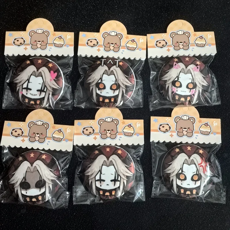 Broches et badges de 58 mm, figurines de dessin animé mignonnes de l'acrobate Grimace, bijoux pour sacs à dos, accessoires de cosplay, cadeau, vente en gros