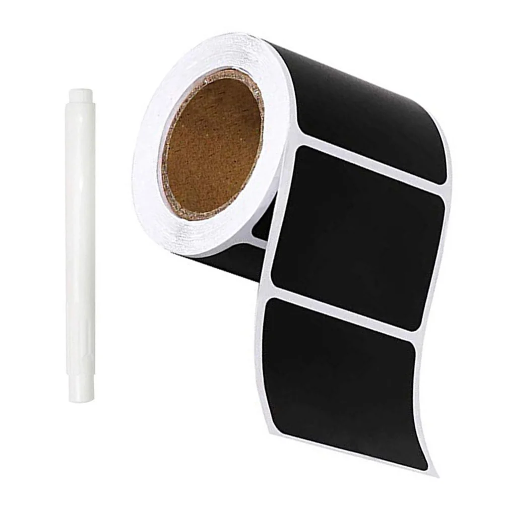 120 Sheets Waterproof Chalkboard Label Stickers for Food Container Storage Organizing Bins and Classroom Use Chalkboard Labels