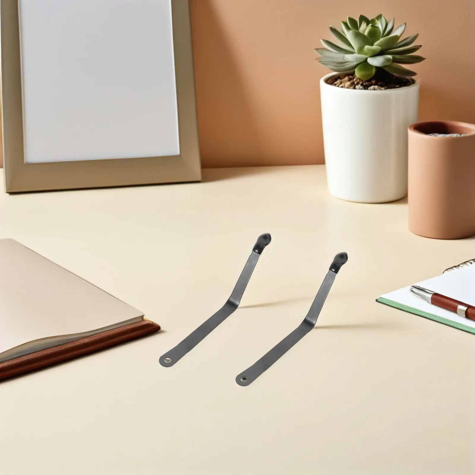 6Sets Metal Music Note Page Holder Clips Secure Sheet Music Holding for Piano Stand Recipe Stand Reading Rack Windproof Use