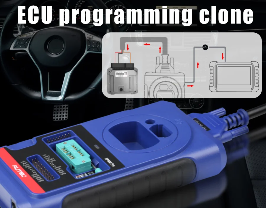 Autel XP400PRO XP400 PRO All-in-One Auto Key Programming Zubehör Tool Schlüsselprogrammierer für Autel IM508S IM608 II Upgrade-Version – Detail 1