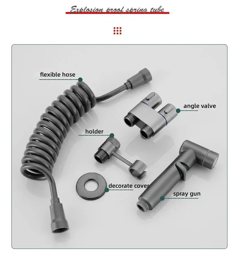 Toilet Bidet Sprayer Set Image 13