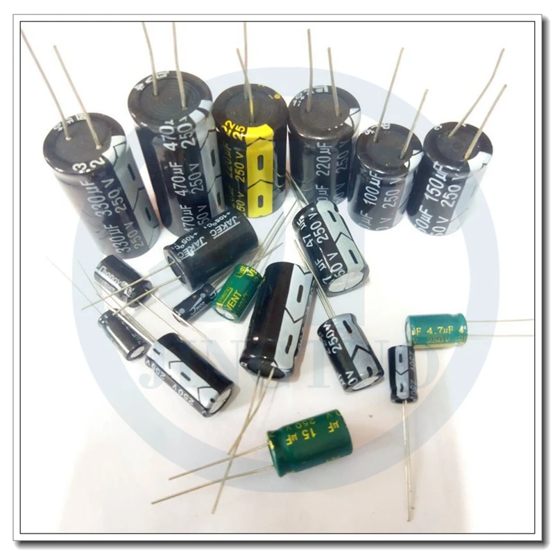 4pcs 33uF250V 250V33uF 33MFD 250WV 10*20mm Radial Aluminum Electrolytic Capacitor