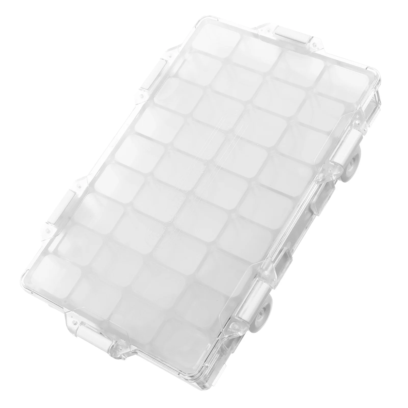 36 شبكة صندوق صبغات ألوان مائية بلاستيكي خفيف الوزن محمول صينية خلط للفنانين والطلاب علبة لوحة رسم يدوية للسفر