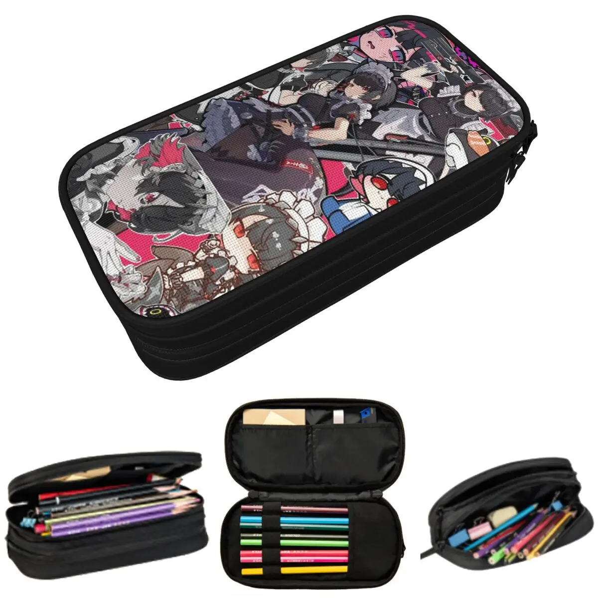 

Ellen Joe Zenless Zone Zero Pencil Case for Studen School Pen Box Pencil Bag Stationery Supplies Pen Holder Bag