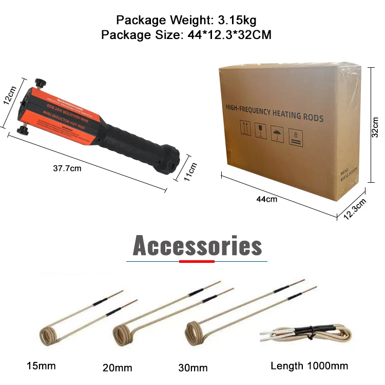 Induction Heater Bolt Remover Handheld Car Tool Quick Release Rusty Screw Machine