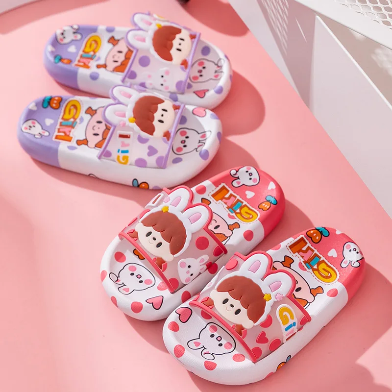 Children Slippers Cartoon Cute Children Indoor Home Anti Slip Girl Slippers Kids Shoe for Girl Kids Slippers Pantuflas Тапочки