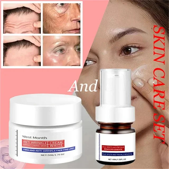 Collagen Face Serum Cream Set Anti-Aging Firming Lifting Fine Line Deep Anti Sagging Wrinkle Brighten Beauty Skin Care Products 3 Collagen Face Serum Cream Set Anti-Aging Firming Lifting Fine Line Deep Anti Sagging Wrinkle Brighten Beauty Skin Care Products 3