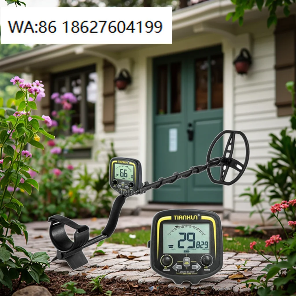 TX-850 Digital Underground Metal Detector 5M Deep LCD Display IP55 Waterproof Detector