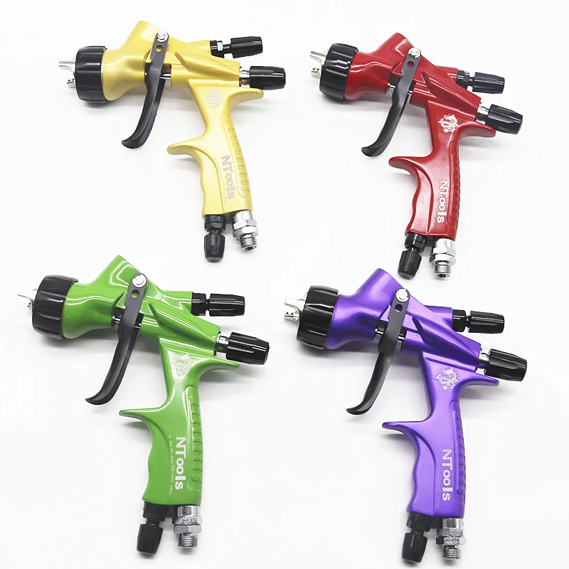 1.3mm Nozzle HVLP Paint Spray Gun Air Paint Spray Guns Airbrush For Painting Car Aerograph Repair Spray Gun Air Tools