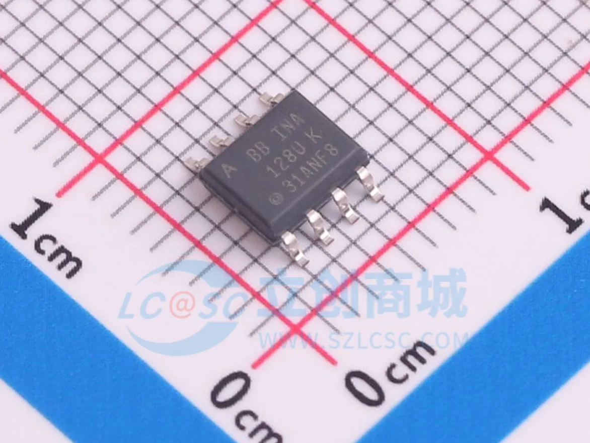 5pcs INA128UA Brand: TI (Texas Instruments) Encapsulation: SOIC-8 Brand new original genuine products in stock, with guaranteed