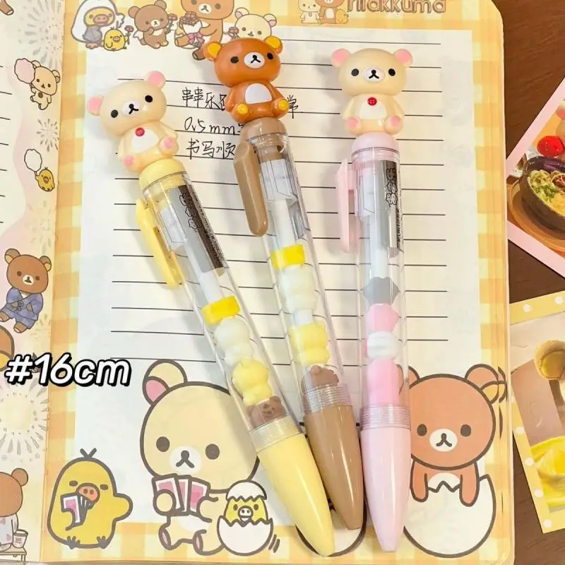 Rilakkuma Korilakkuma Smooth Writing Press Black Ballpoint Pen Neutral Pen Student Stationery Supplies Classmate Birthday Gift