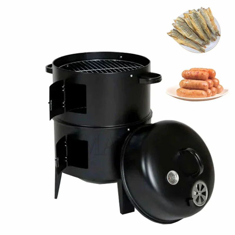 Bbq Oven Smoke Fumigation Furnace Commercial Household Barbecue Grill