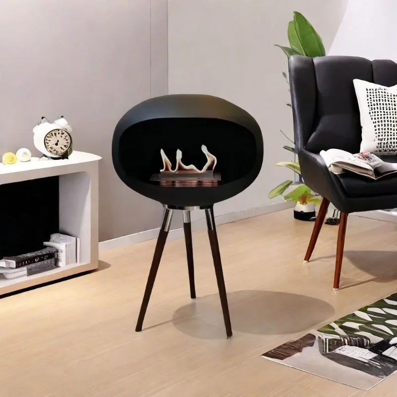 Real fire decorative alcohol fireplace, home villa homestay living room flame atmosphere decorative heating heater