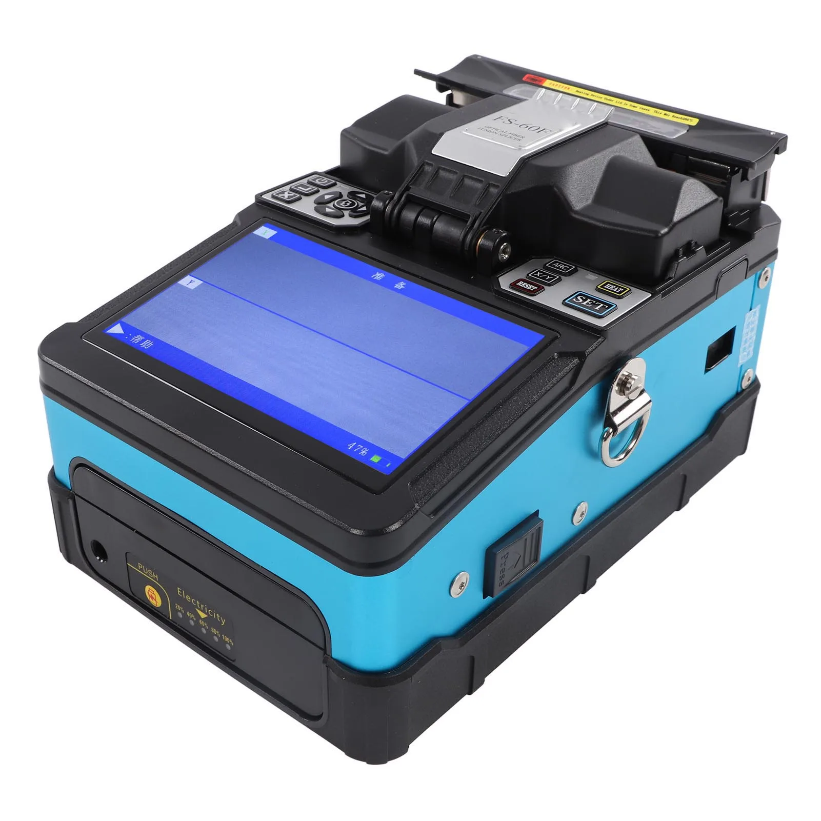 

Optic Fusion Splicer Fusion Splicer Toolbox Kit Fusion Splicer Machine Automatic Optical Cleaver Welding Toolbox Kit