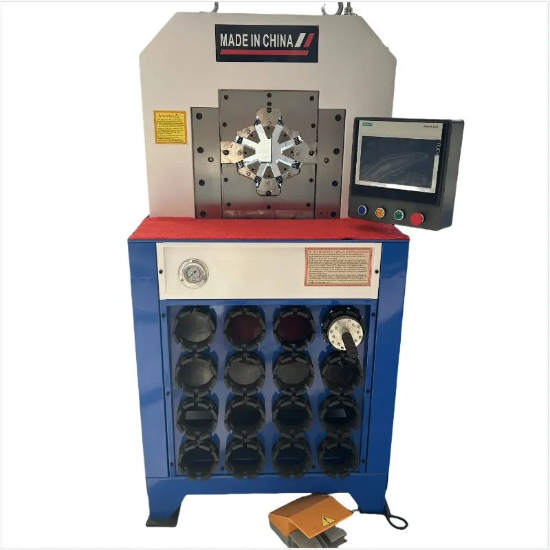 Ultra-Thin Hose Crimping And Buckling Locking Machine with Bearing Engine for Construction And Mining 220V/380V