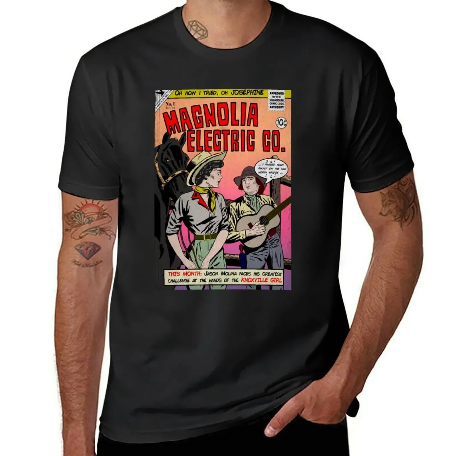 

Magnolia Electric Co. Knoxville Girl T-Shirt basketball graphic tees vintage clothing for men