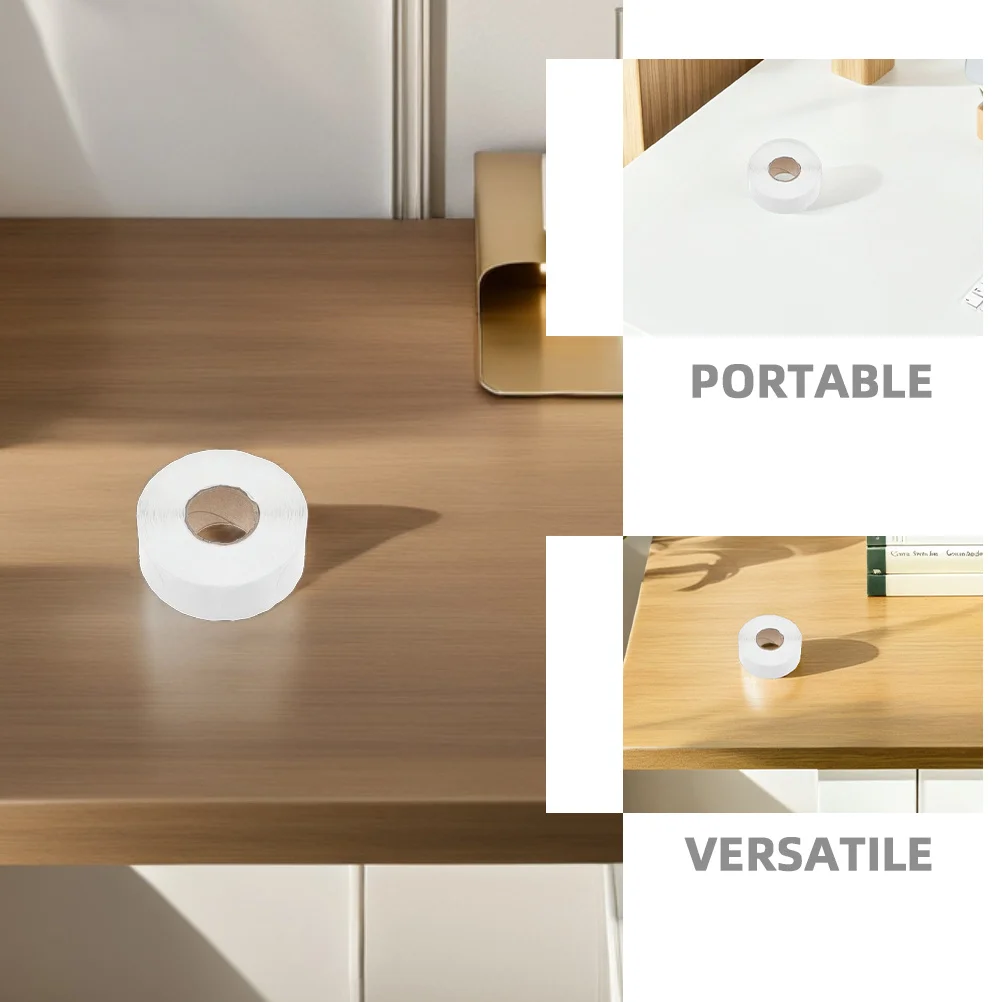 ملصقات ملصقات مستديرة بيضاء 3 مم سطح أملس لكتابة وضع العلامات وملصقات الفصول الدراسية المكتبية للفصول الدراسية #4