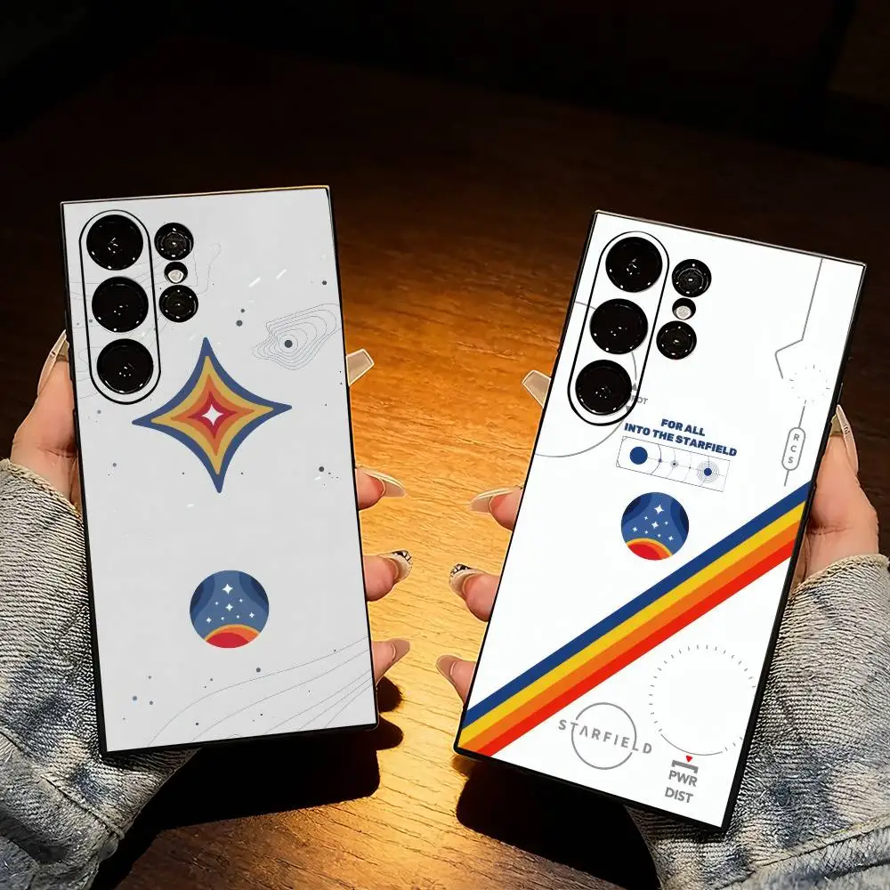 Game S-StarfieldS HD-Printing Phone Case For Samsung S25,S24,S21,S22,S23,S20,Ultra,S26,Plus,Fe,Note,5G Black Cover