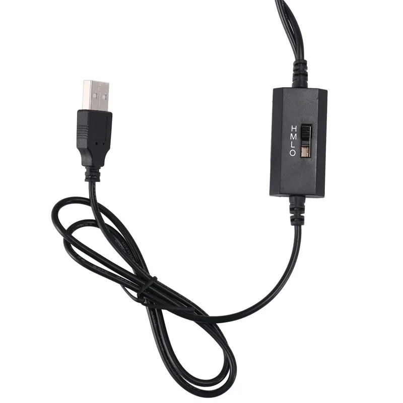 Ventole del Router del PC alimentate tramite USB da 120Mm 5V con ventola di raffreddamento ad alto flusso d'aria del Controller di velocità per il ricevitore del Modem del Router