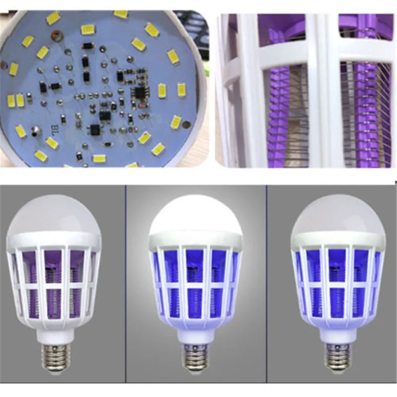 Mosquito Killer Lamp LED Bulbs AC220V Home Lighting with Electronics Anti Mosquito Trap Insect Killer Mosquito Lamp Thermacell - view 4
