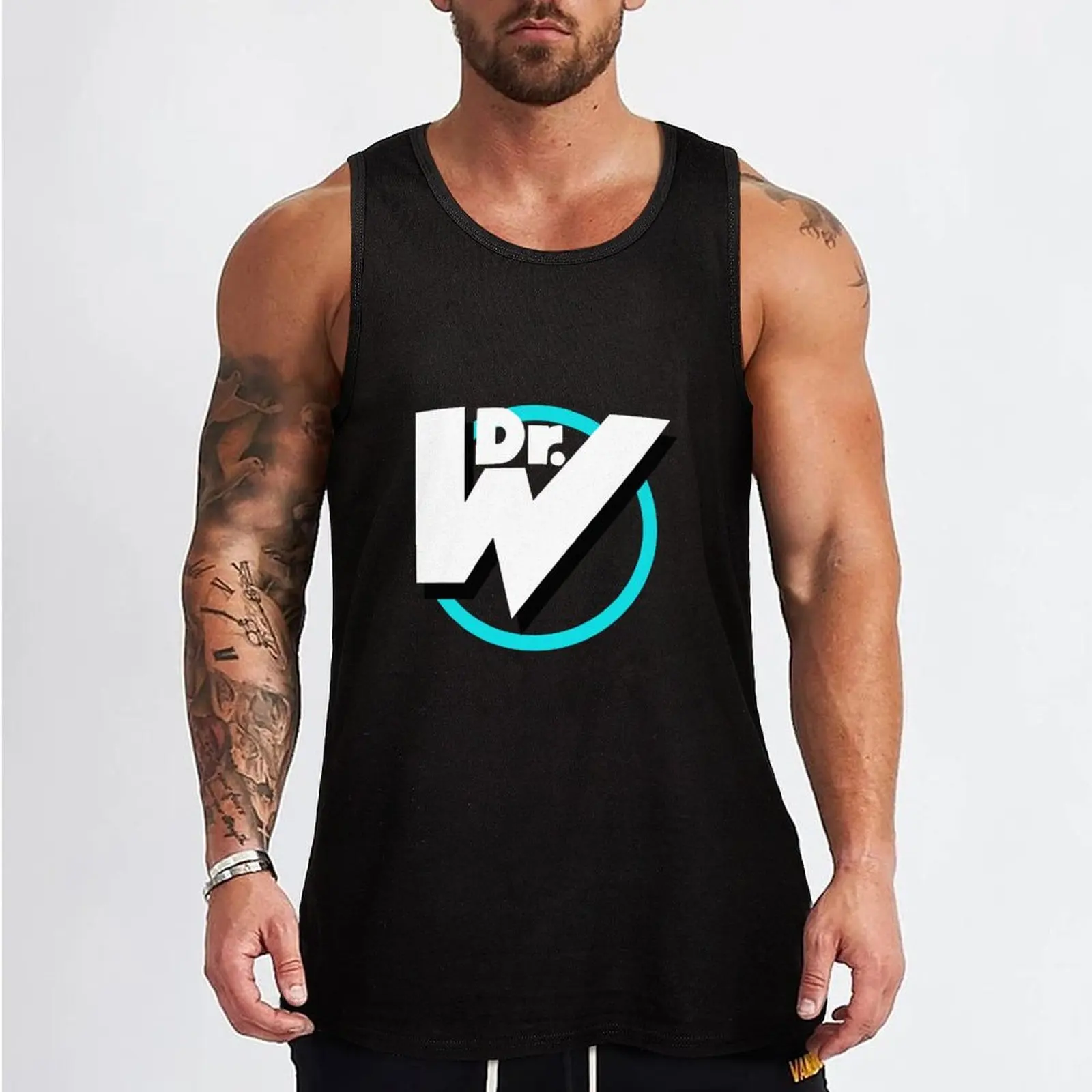 Dr. Wily Logo Tank Top Men's clothes clothing men fitness clothing for men