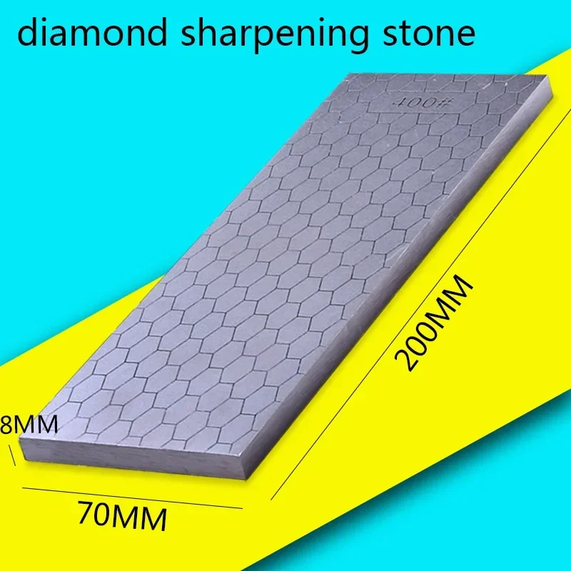 1pcs 400 1000 Double Side Grit Diamond Knife Sharpener Sharpeing Stone Kitchen Tools Honing Blade Coarse Sharpen