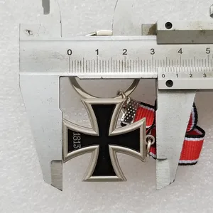 German Order Order Medal Emblem Keychain, tape pendant, backpacking charms, decoration bag gifts, year 1941 Iron Cross 8 Main Sales Iron Cross 1939 1945 - №5