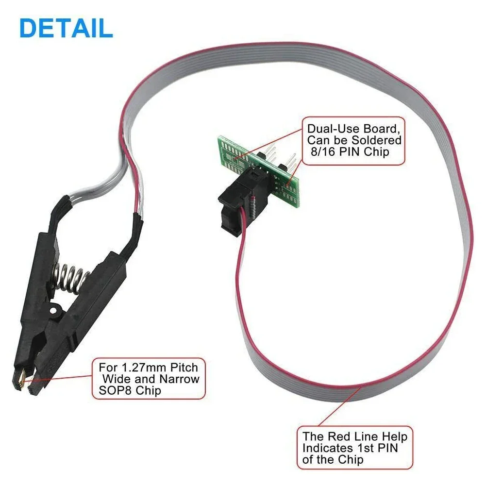 Programmatore USB Programmatore USB professionale Chip masterizzatore serie CH341A che supporta 24EEPROM e 25 dispositivi flash SPI