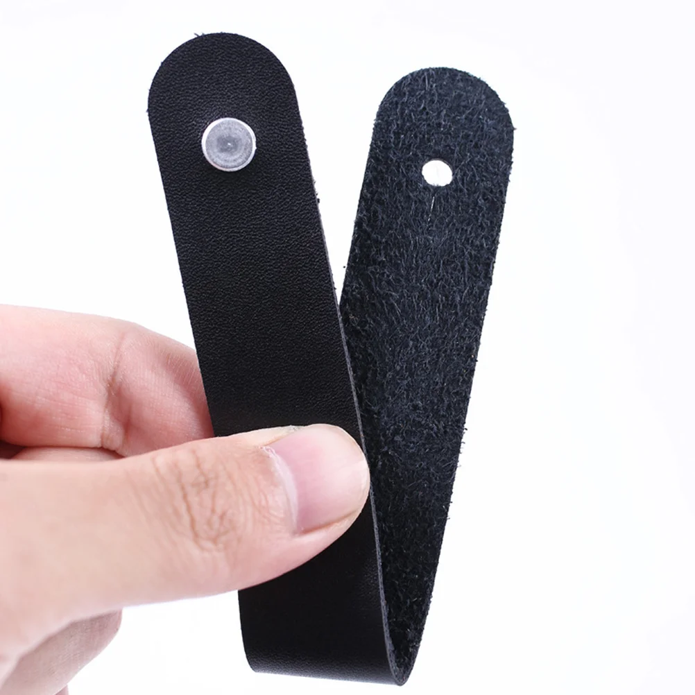 

3pcs Guitar Neck Strap Holder Black Thin Lock For Acoustic Electric Guitar Ukulele Bass Folk Instrument Accessory