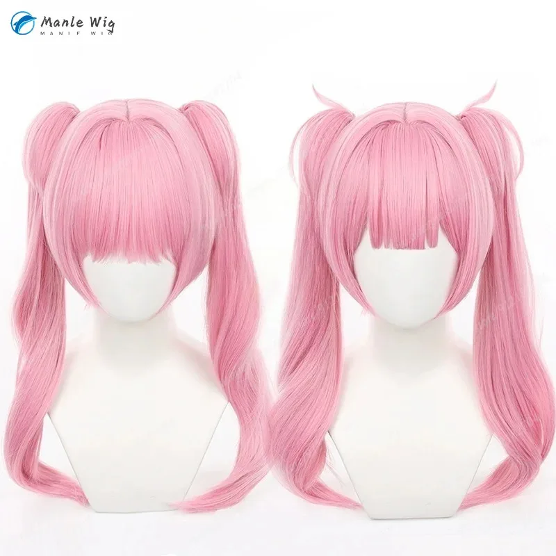 LI TIANXI 55 см розовые парики женские косплей аниме термостойкие синтетические волосы Хэллоуин + бесплатная шапочка для парика LI TIANXI 55 см розовые парики женские косплей аниме термостойкие синтетические волосы Хэллоуин + бесплатная шапочка для парика