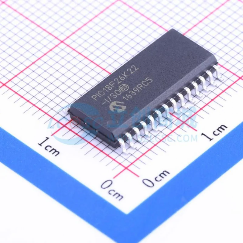 1 PCS/LOTE PIC18F26K22-I/SO PIC18F26K22T-I/SO PIC18F26K22 SOP-28 100% New and Original IC chip integrated circuit