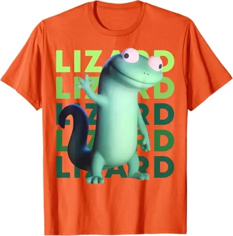 Funny Weirdcore Animal Women Men Lizard Lizard-Lizard Meme T-Shirt Y2k Design Saying Tee Short Sleeve Aesthetic Clothes Novelty