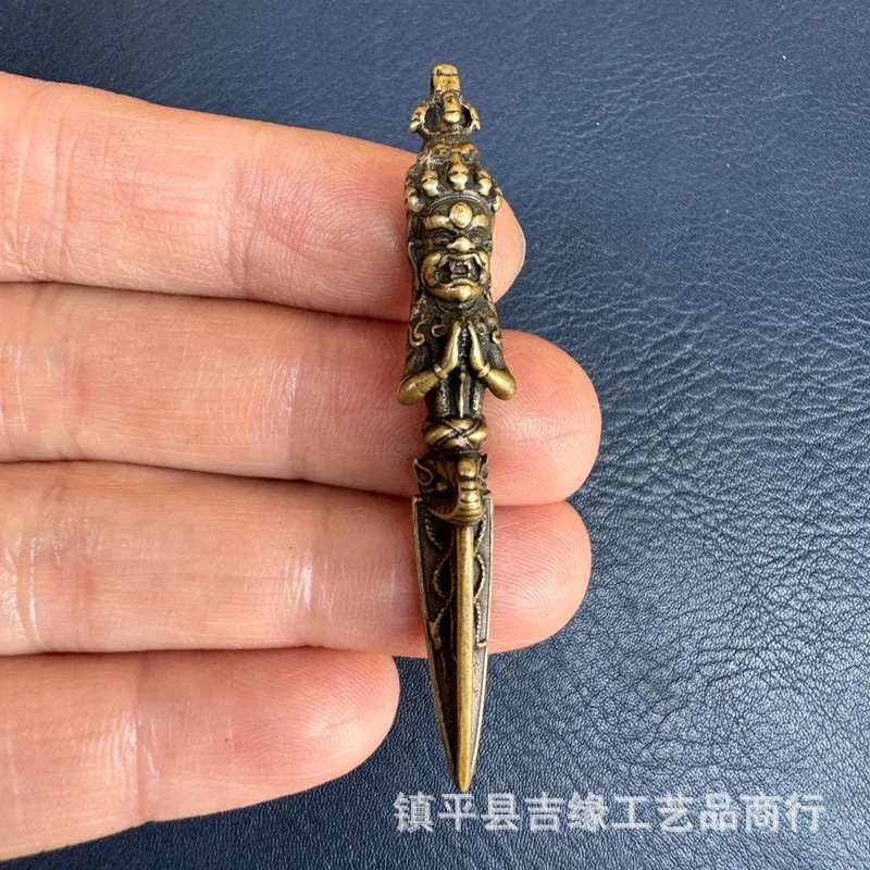 Brass , Nepalese Tibetan Supplies, Yamantara , Puhba Vajra