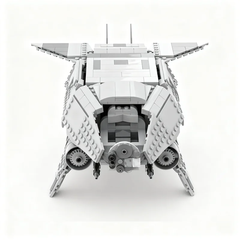 536 Uds. MOC Comando Imperial lanzadera estrella batalla modelo arquitectura de bloques de construcción juguetes regalos de navidad DIY Idea creativa