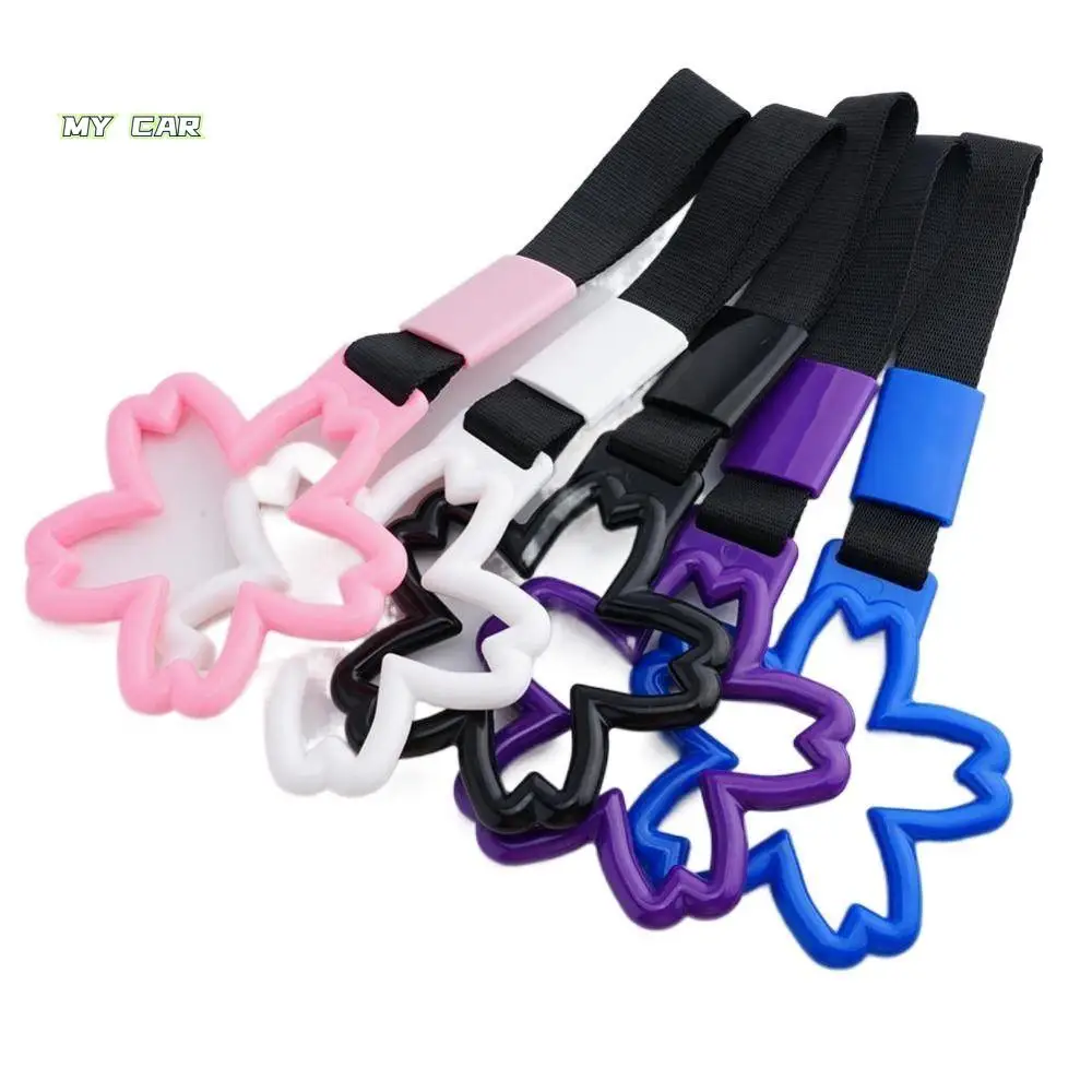 

Car Static Belt Hanging decoration Bumper Supplies Car Handrail Belt Car Hand Pull Ring Rear Bumper Warning Ring Handle Strap
